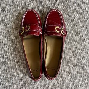 Vintage Style Ruby Loafers